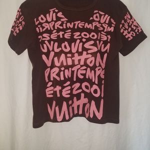 Louis Vuitton Stephen Sprouse RARE Graffiti Shirt